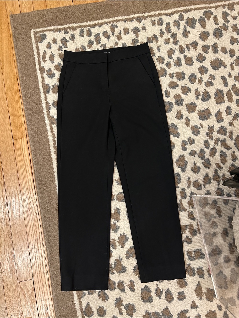 J. Crew Straight Leg Pants in Black